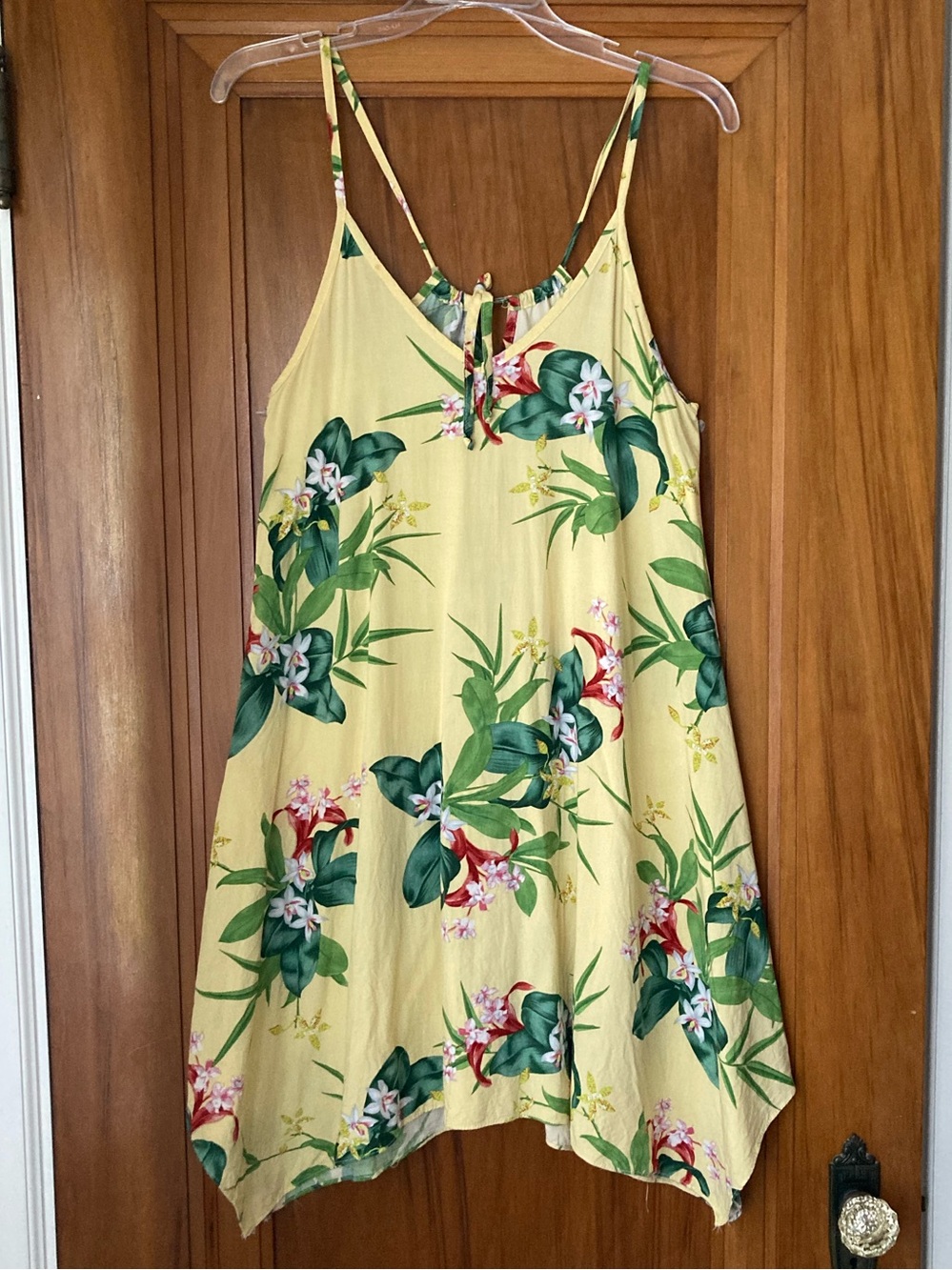 Puanani / Hawaiian floral yellow dress | coverup